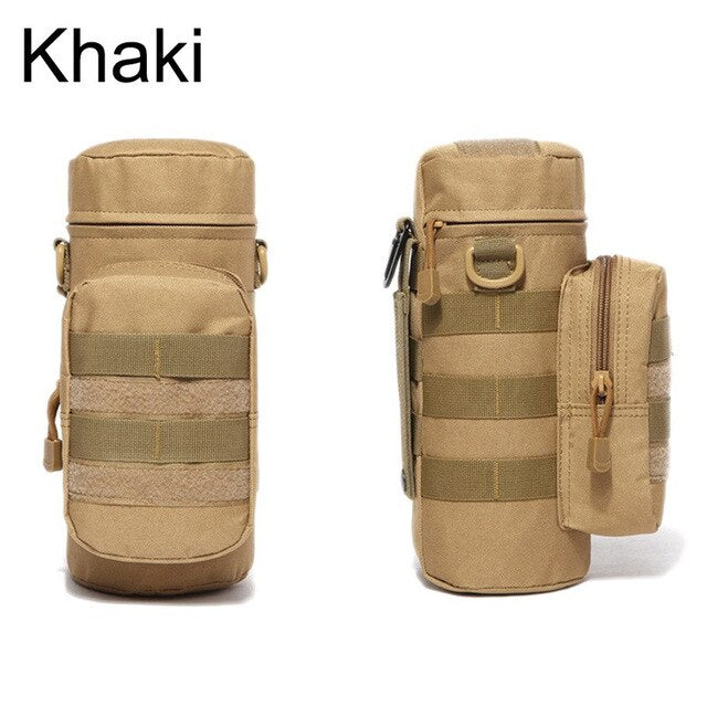 Tactical MOLLE Water Bottle Pouch – Outdoor Waist Bag