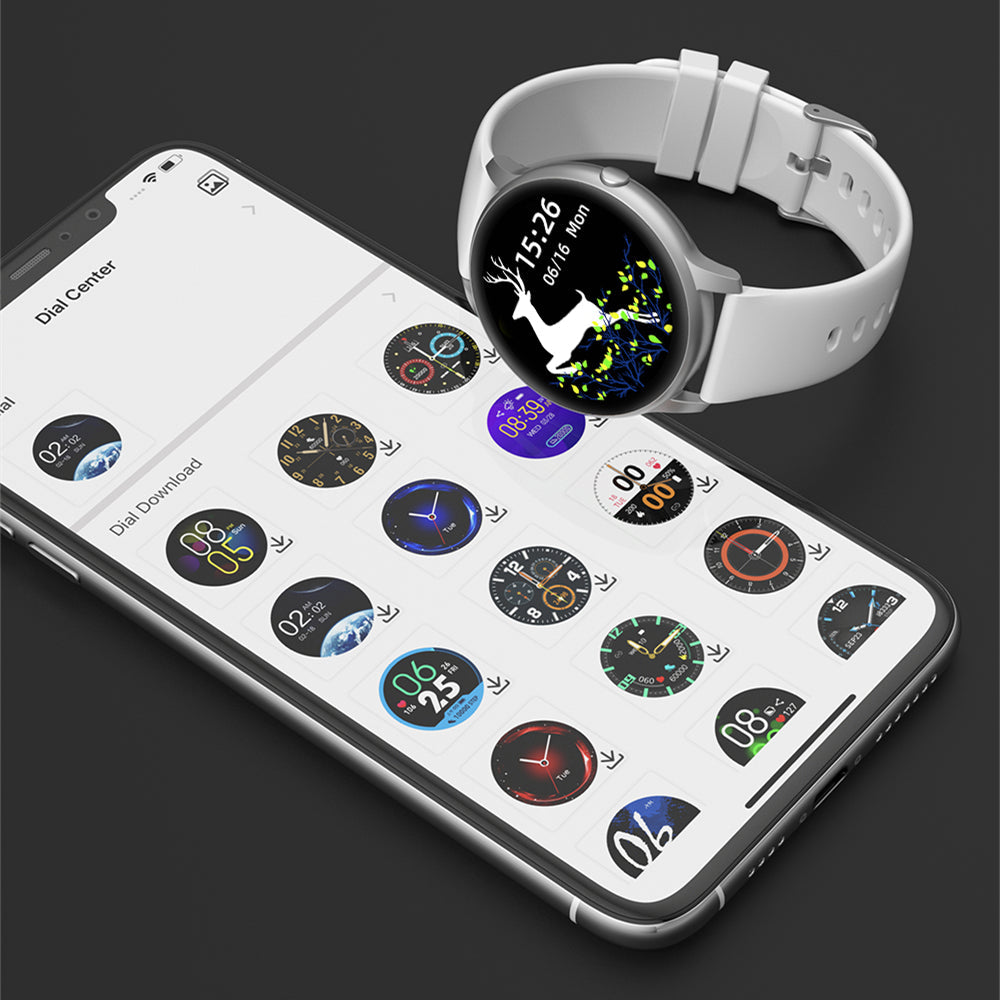 IMILAB KW66 Smart Watch – Men’s Bluetooth Fitness Tracker (Black)