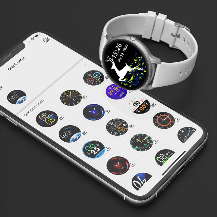 IMILAB KW66 Smart Watch – Men’s Bluetooth Fitness Tracker (Black)