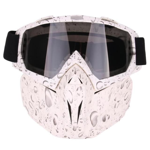 Ski Snowboard Goggles with Face Mask – Windproof Winter Glasses