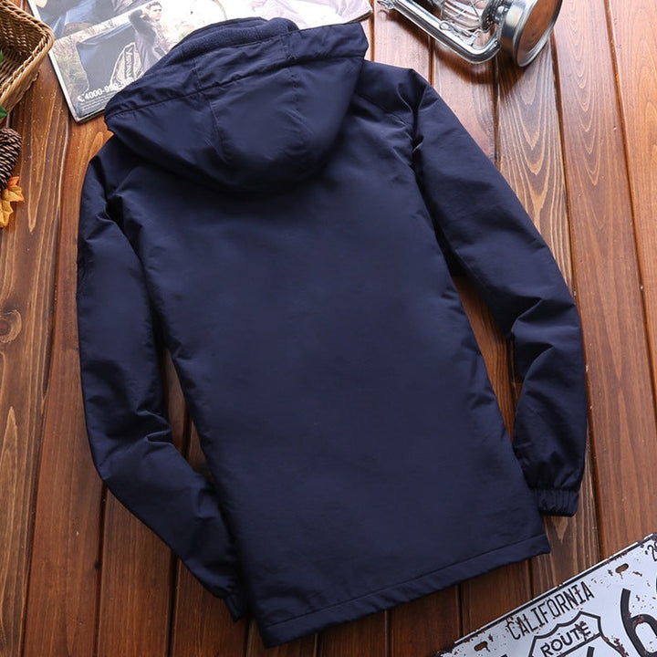 NIANJEEP Men’s Autumn/Winter Outdoor Jacket – Velvet Mountaineering Coat