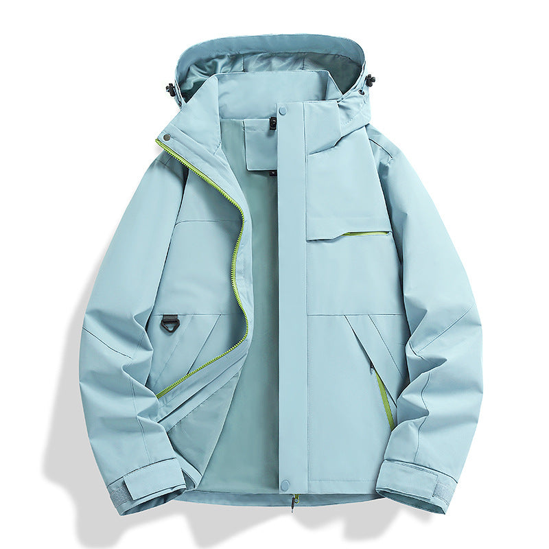 Windproof Waterproof Shell Jacket – Cycling & Outdoor Sports