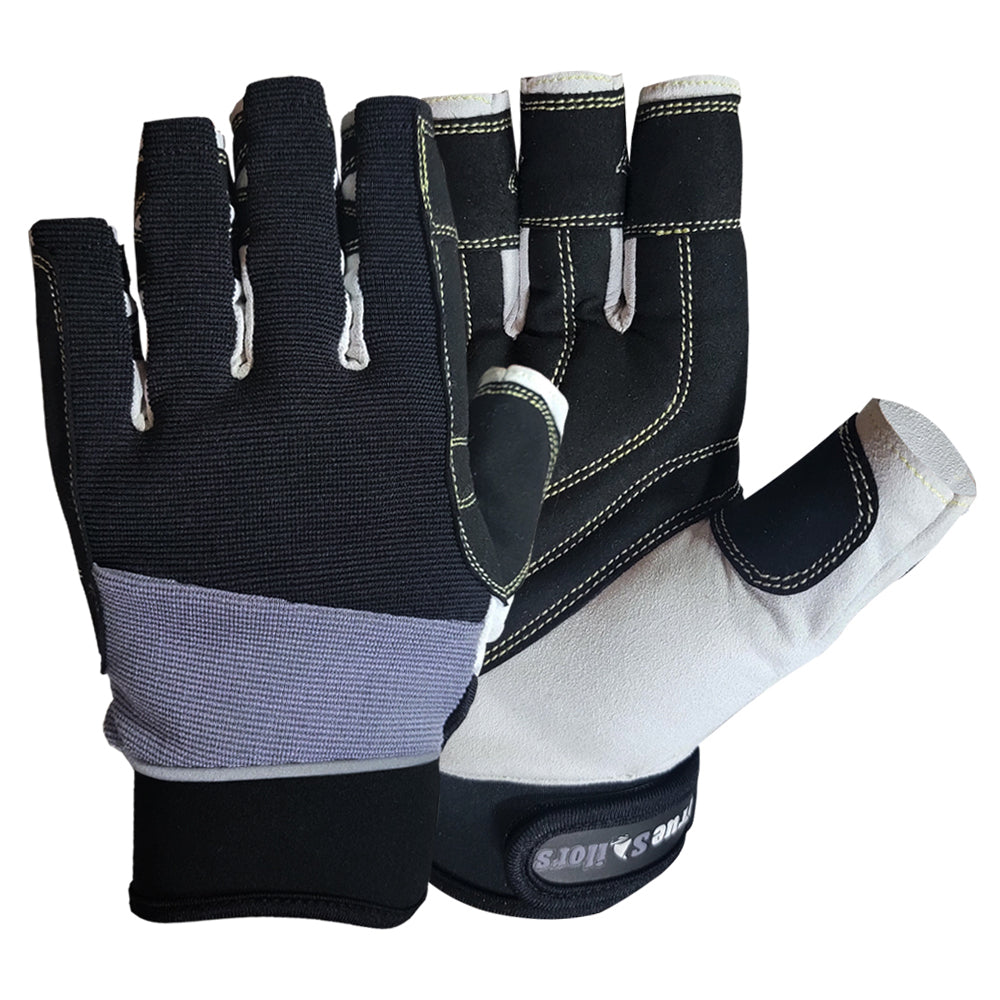 True Sailors Sailing Gloves – Short Finger Kayaking & Yachting Gloves