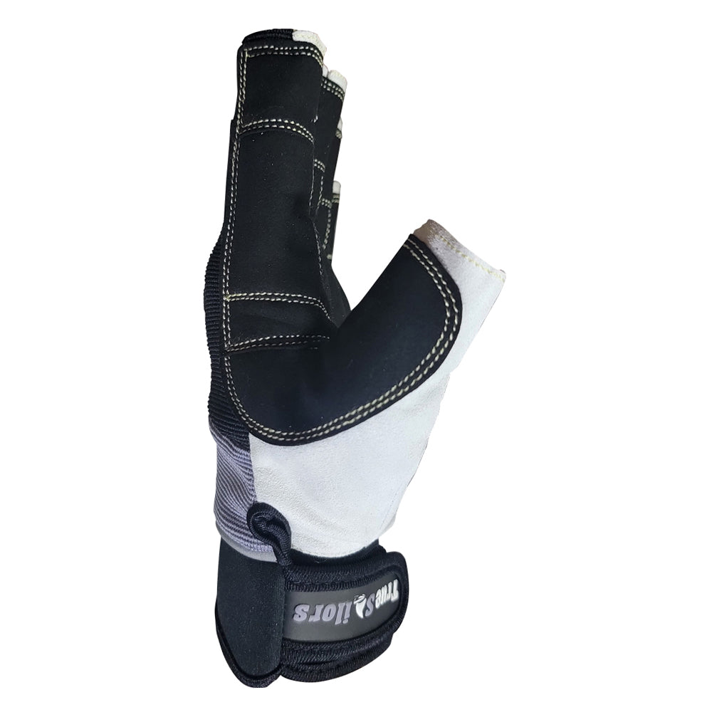 True Sailors Sailing Gloves – Short Finger Kayaking & Yachting Gloves
