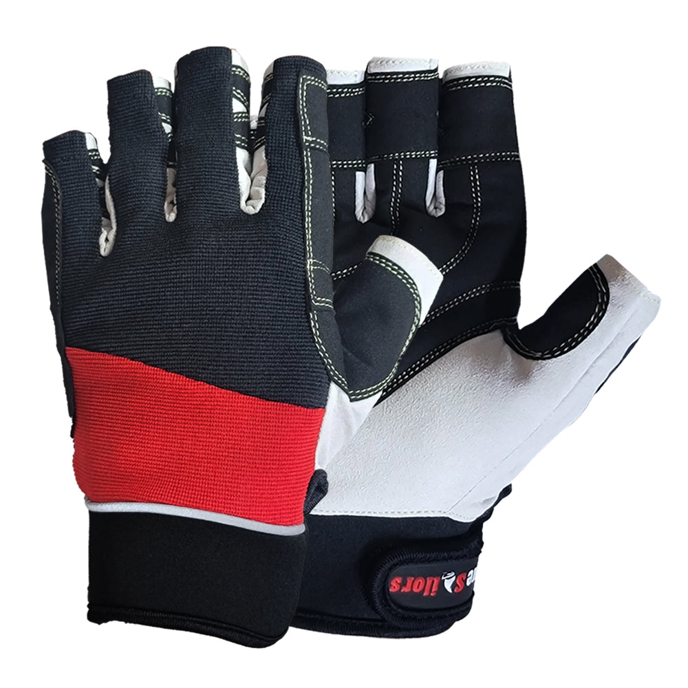 True Sailors Sailing Gloves – Short Finger Kayaking & Yachting Gloves