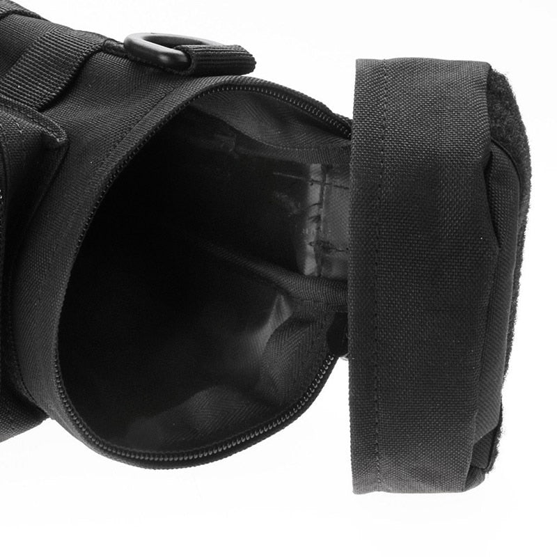 Tactical MOLLE Water Bottle Pouch – Outdoor Waist Bag