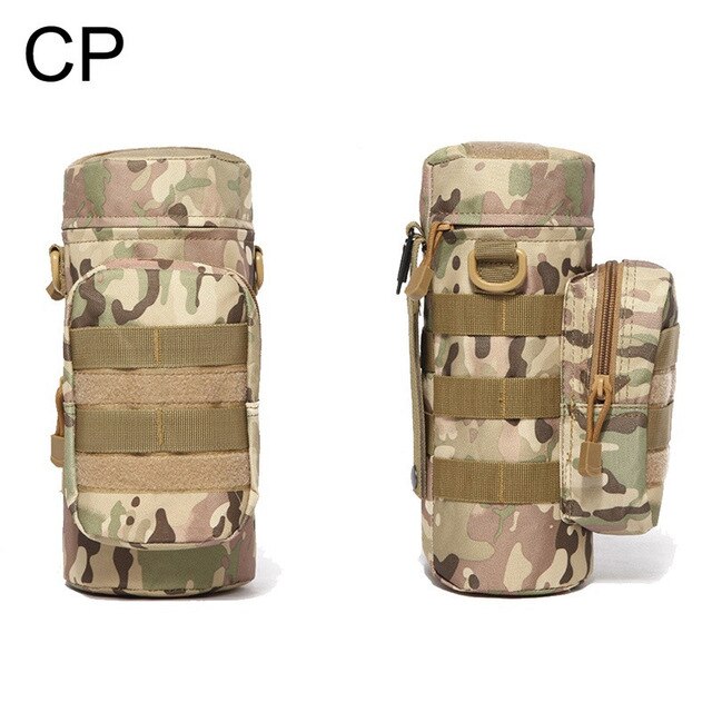 Tactical MOLLE Water Bottle Pouch – Outdoor Waist Bag