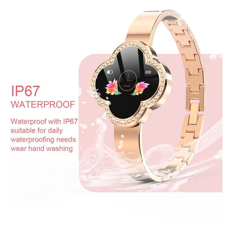S6 Women Smart Wristband – IP67 Fitness Tracker Bracelet
