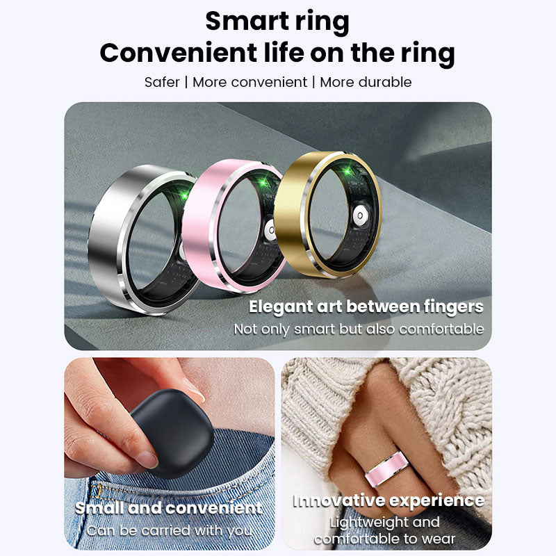 Xiaomi Smart Ring 2025 – Heart Rate, SpO₂ & Sleep Tracker (5ATM)