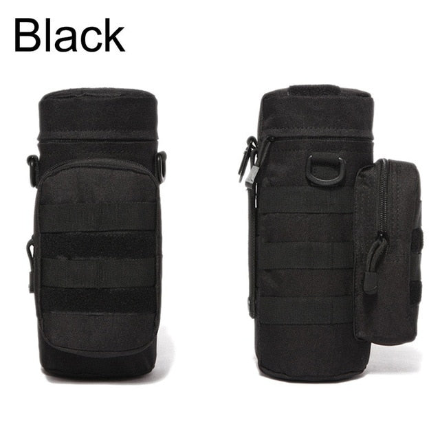 Tactical MOLLE Water Bottle Pouch – Outdoor Waist Bag