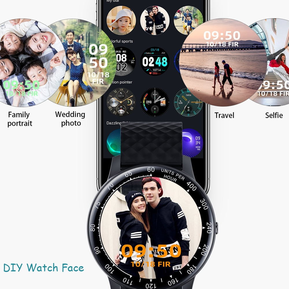 Smart Watch for Men & Women – Fitness Tracker with Heart Rate & Blood Pressure