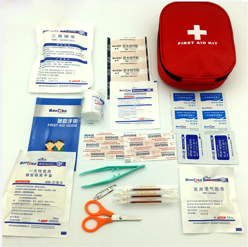 25-Piece First Aid Kit – Camping & Emergency Survival Pack
