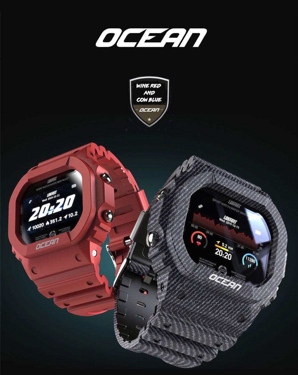 Ocean Army Smart Watch – Fitness & Health Tracker