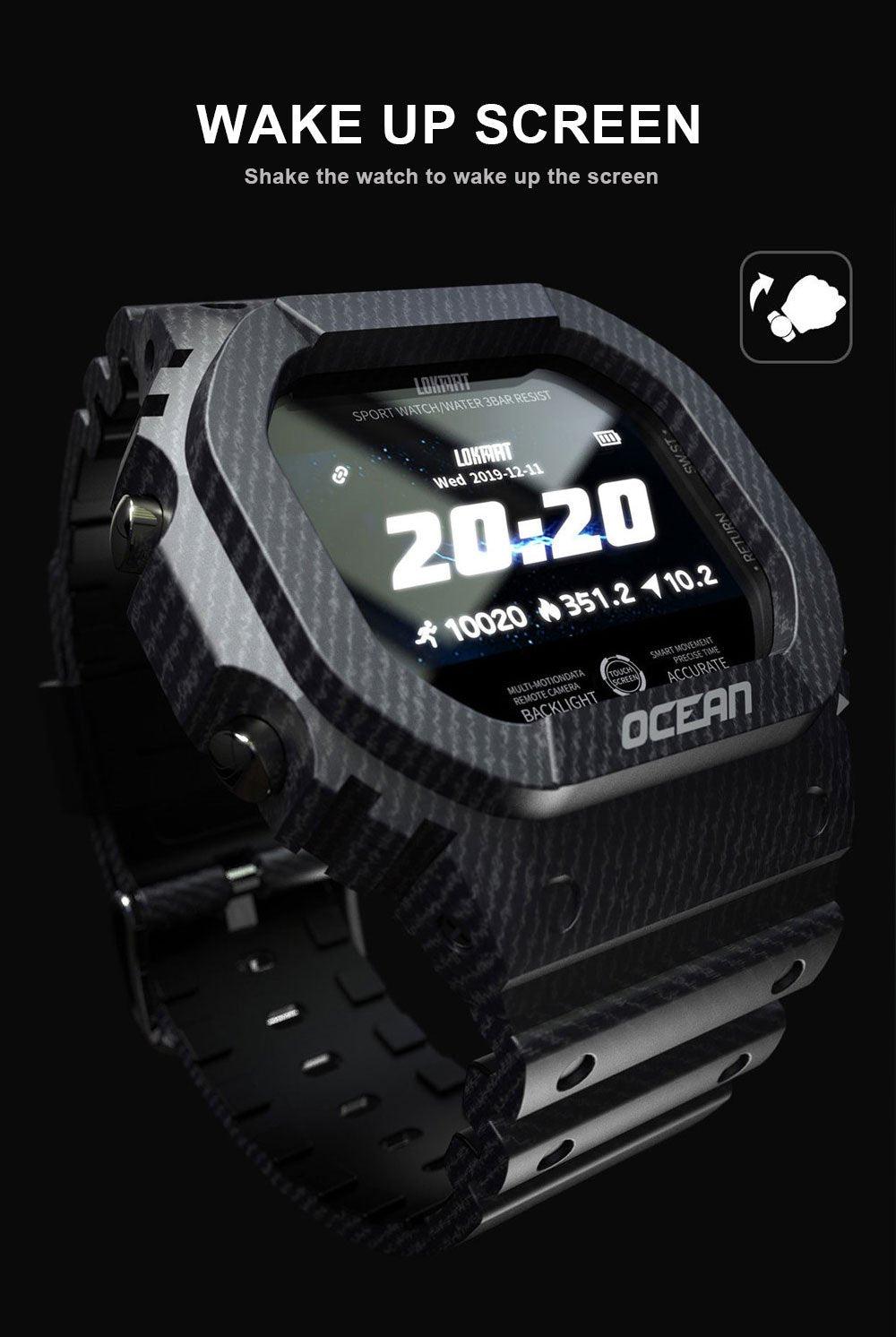 Ocean Army Smart Watch – Fitness & Health Tracker