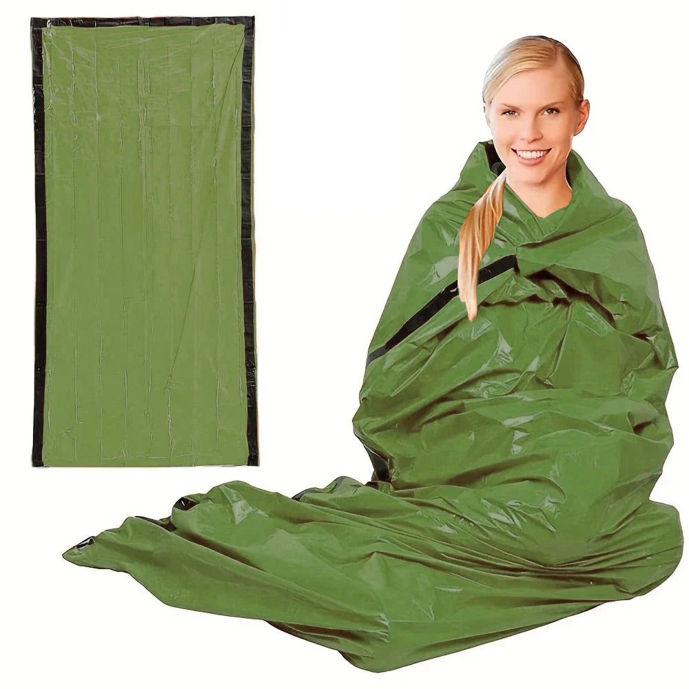 Emergency Survival Sleeping Bag – Waterproof Thermal Mylar Blanket
