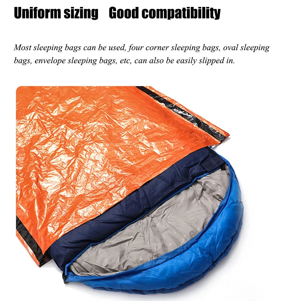 Emergency Survival Sleeping Bag – Waterproof Thermal Mylar Blanket