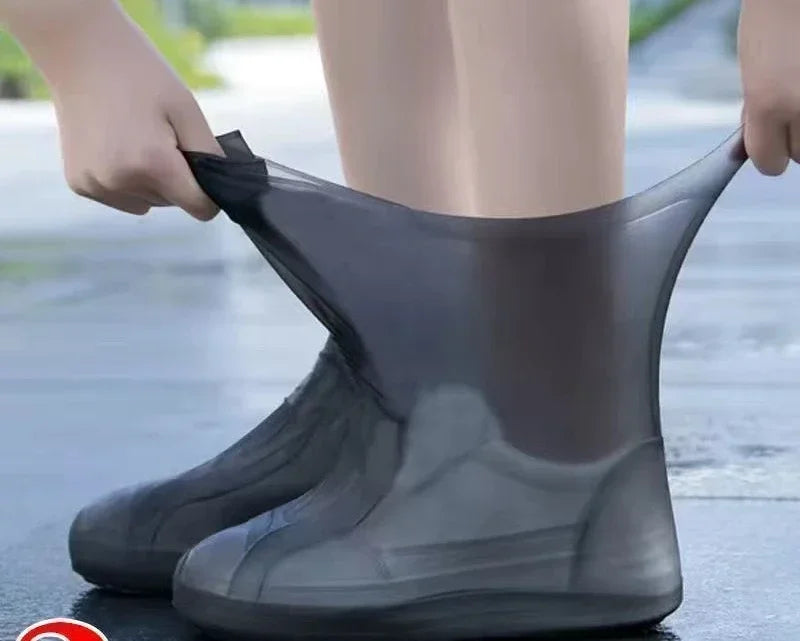 Silicone Waterproof Shoe Covers – Reusable Rain Overshoes