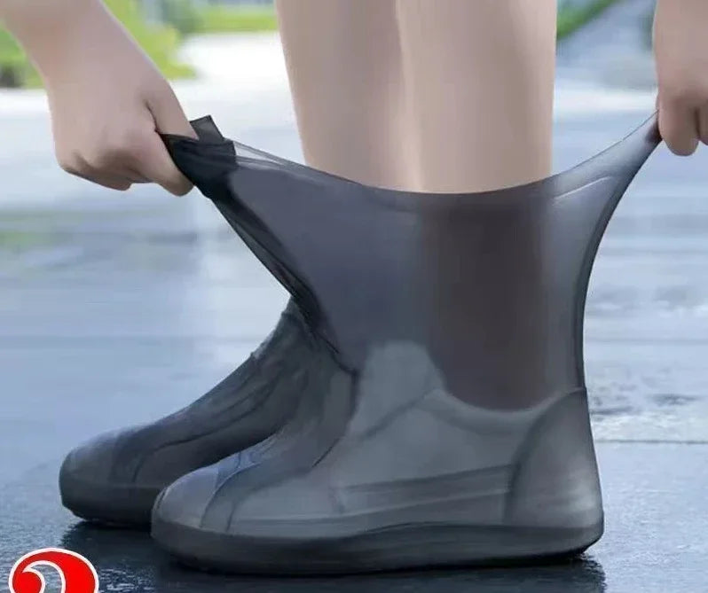 Silicone Waterproof Shoe Covers – Reusable Rain Overshoes