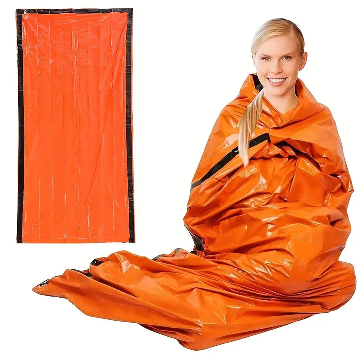 Emergency Survival Sleeping Bag – Waterproof Thermal Mylar Blanket