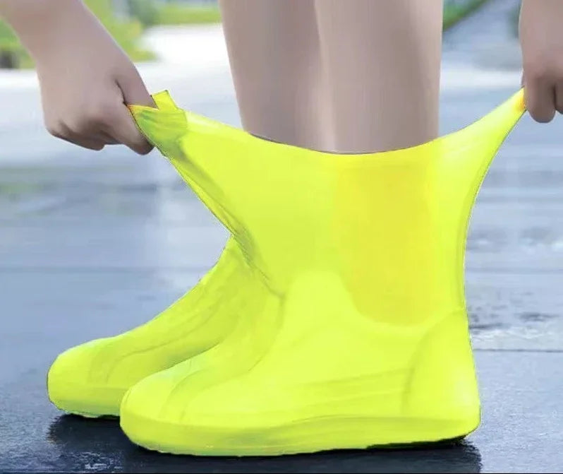Silicone Waterproof Shoe Covers – Reusable Rain Overshoes