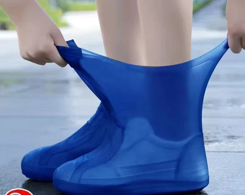 Silicone Waterproof Shoe Covers – Reusable Rain Overshoes