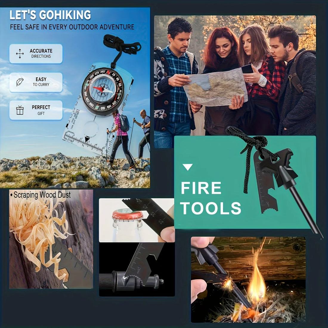 Ultimate 20-in-1 Survival Gear Kit