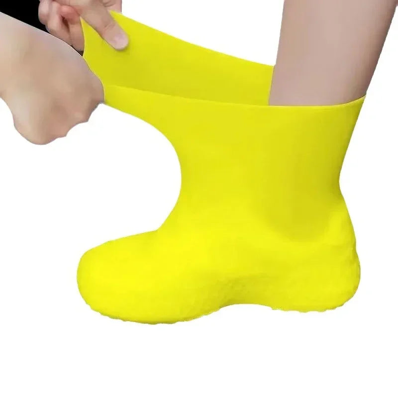 Silicone Waterproof Shoe Covers – Reusable Rain Overshoes