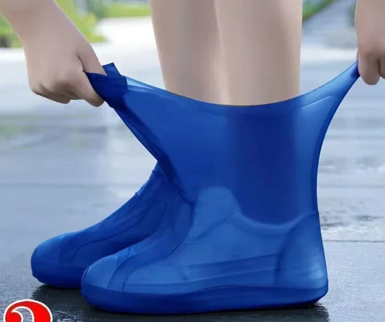 Silicone Waterproof Shoe Covers – Reusable Rain Overshoes
