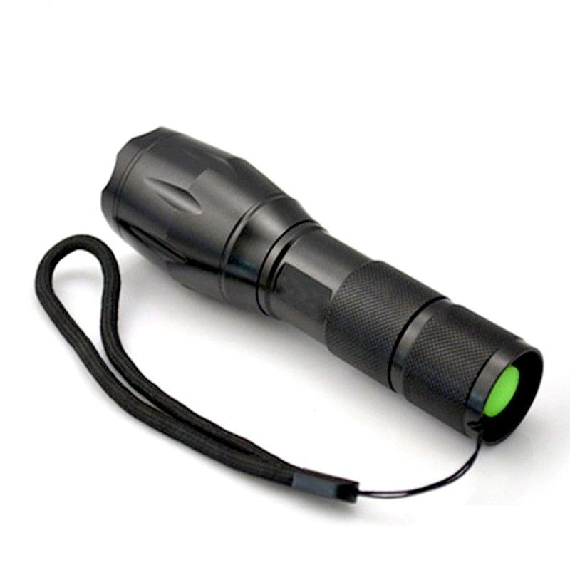 Waterproof Z45 LED Flashlight – Rechargeable Zoomable Torch