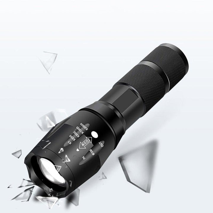 Waterproof Z45 LED Flashlight – Rechargeable Zoomable Torch