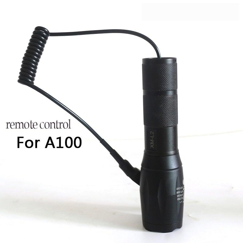 Waterproof Z45 LED Flashlight – Rechargeable Zoomable Torch
