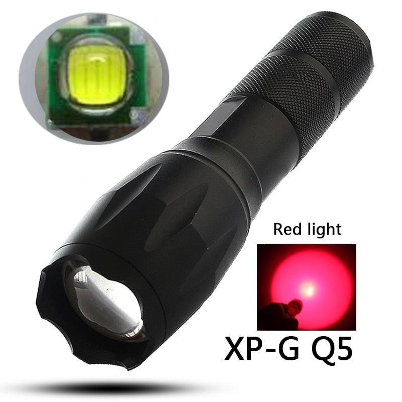 Waterproof Z45 LED Flashlight – Rechargeable Zoomable Torch